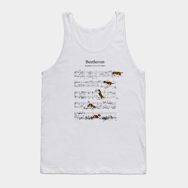 Beethoven Tank Top by edgarascensao